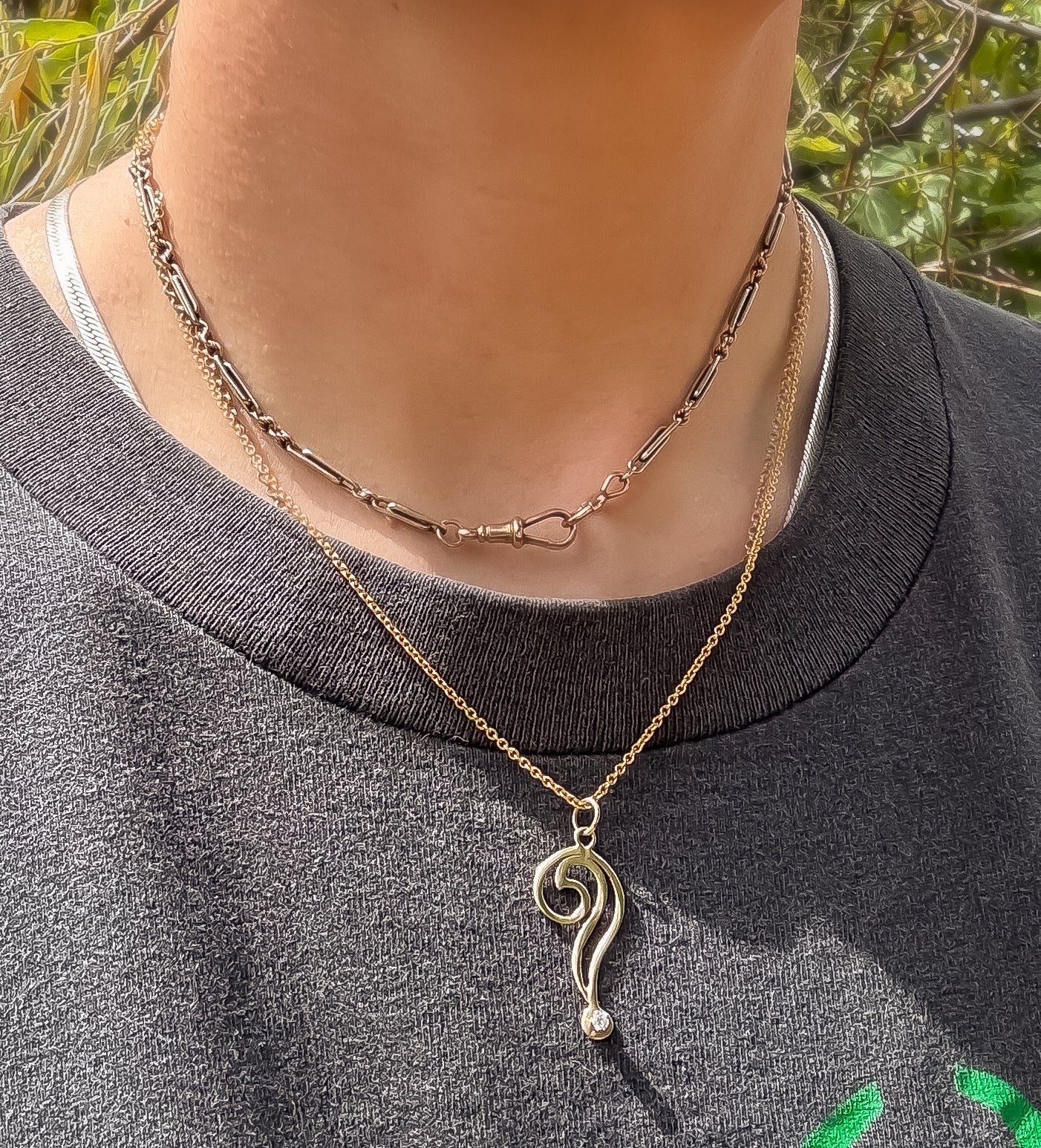 Can I Ask You a Question Necklace