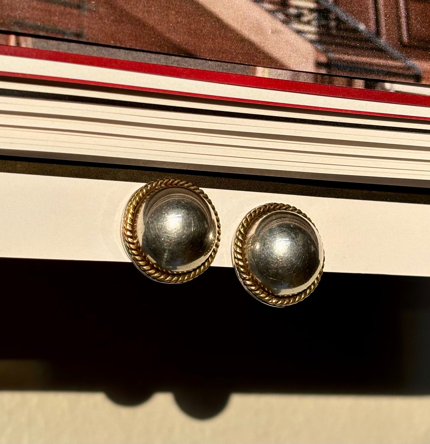 Silver Domed Studs