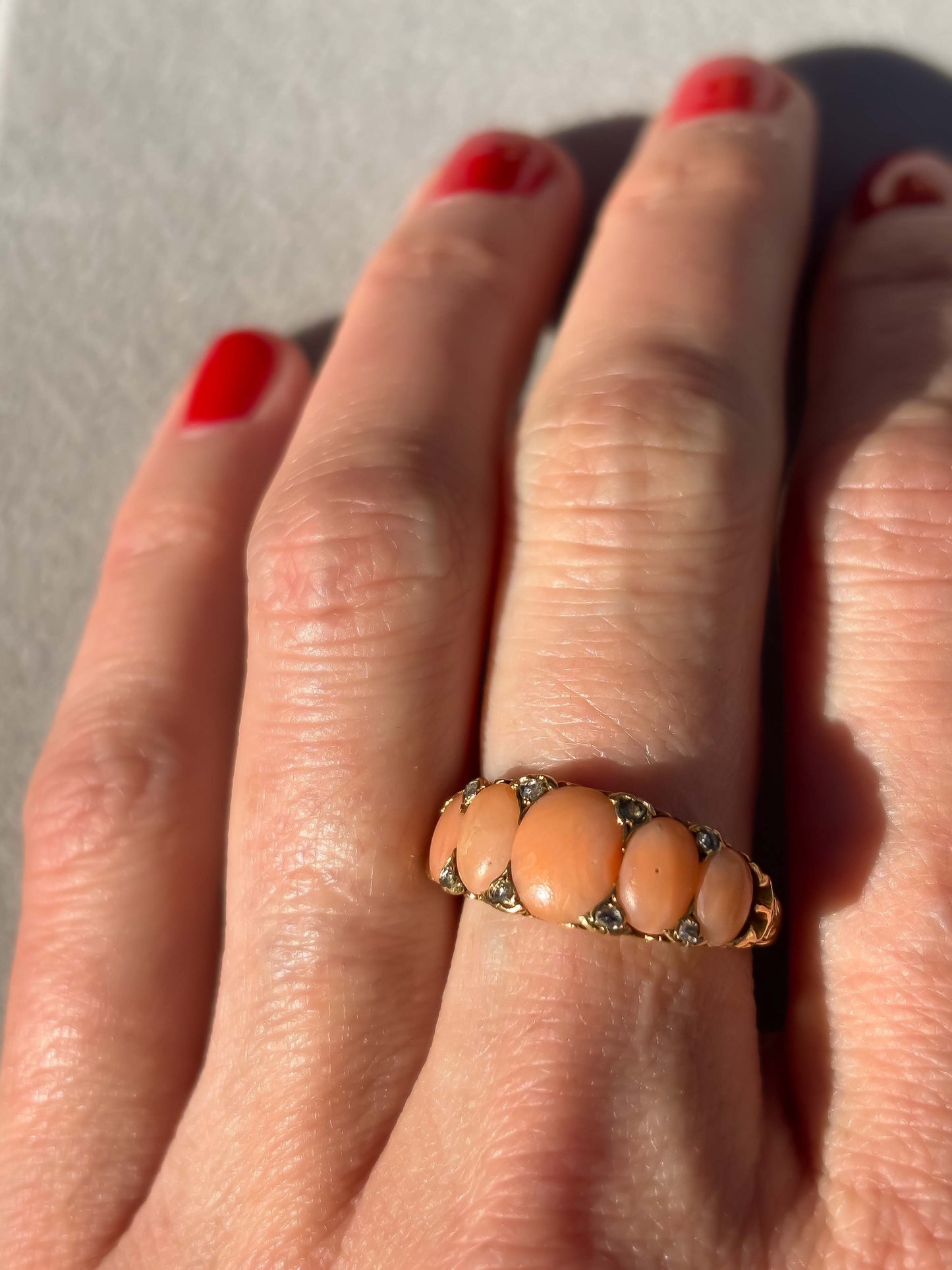 Peaches & Cream Ring