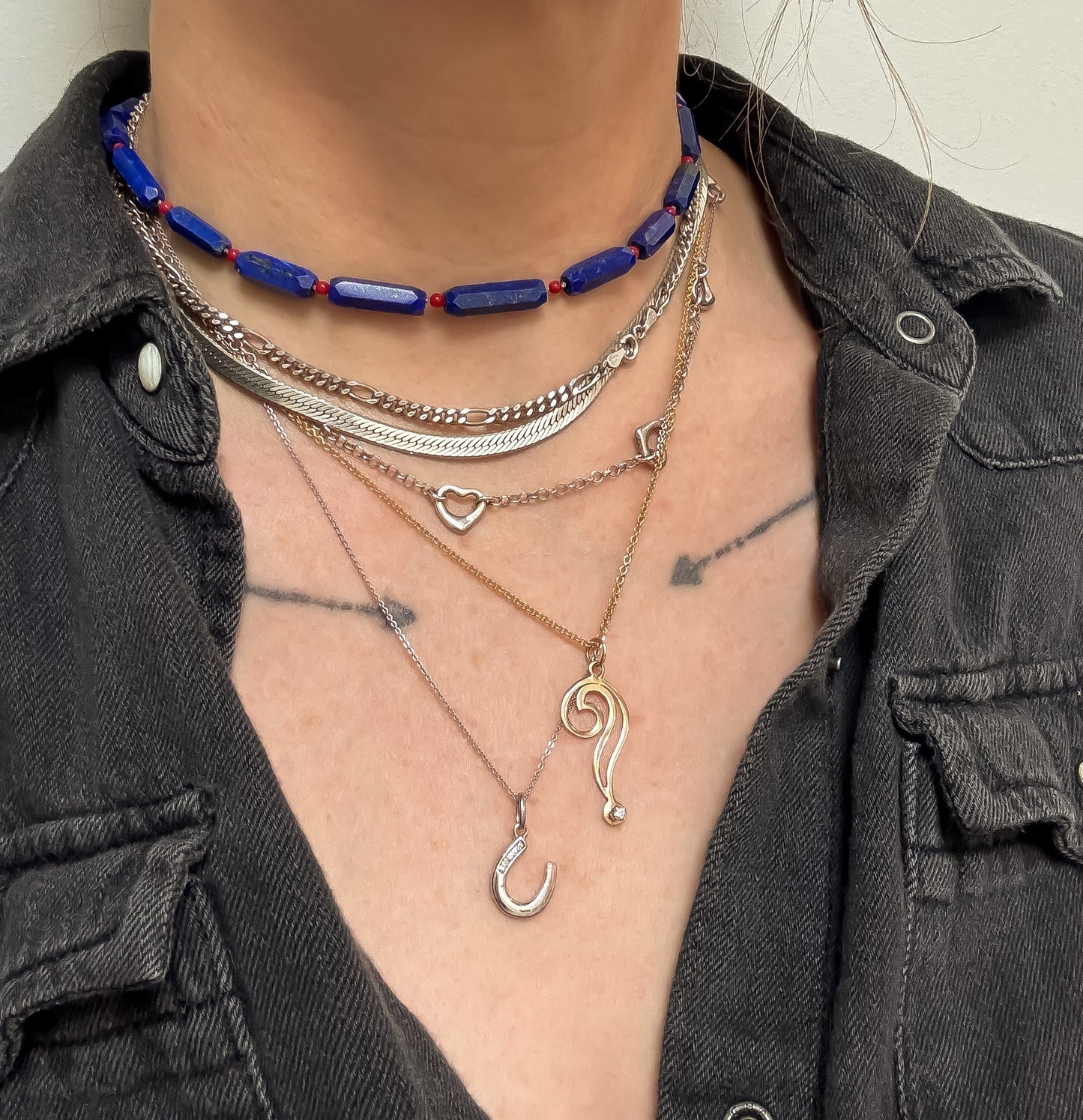 3 Little Hearts Chain