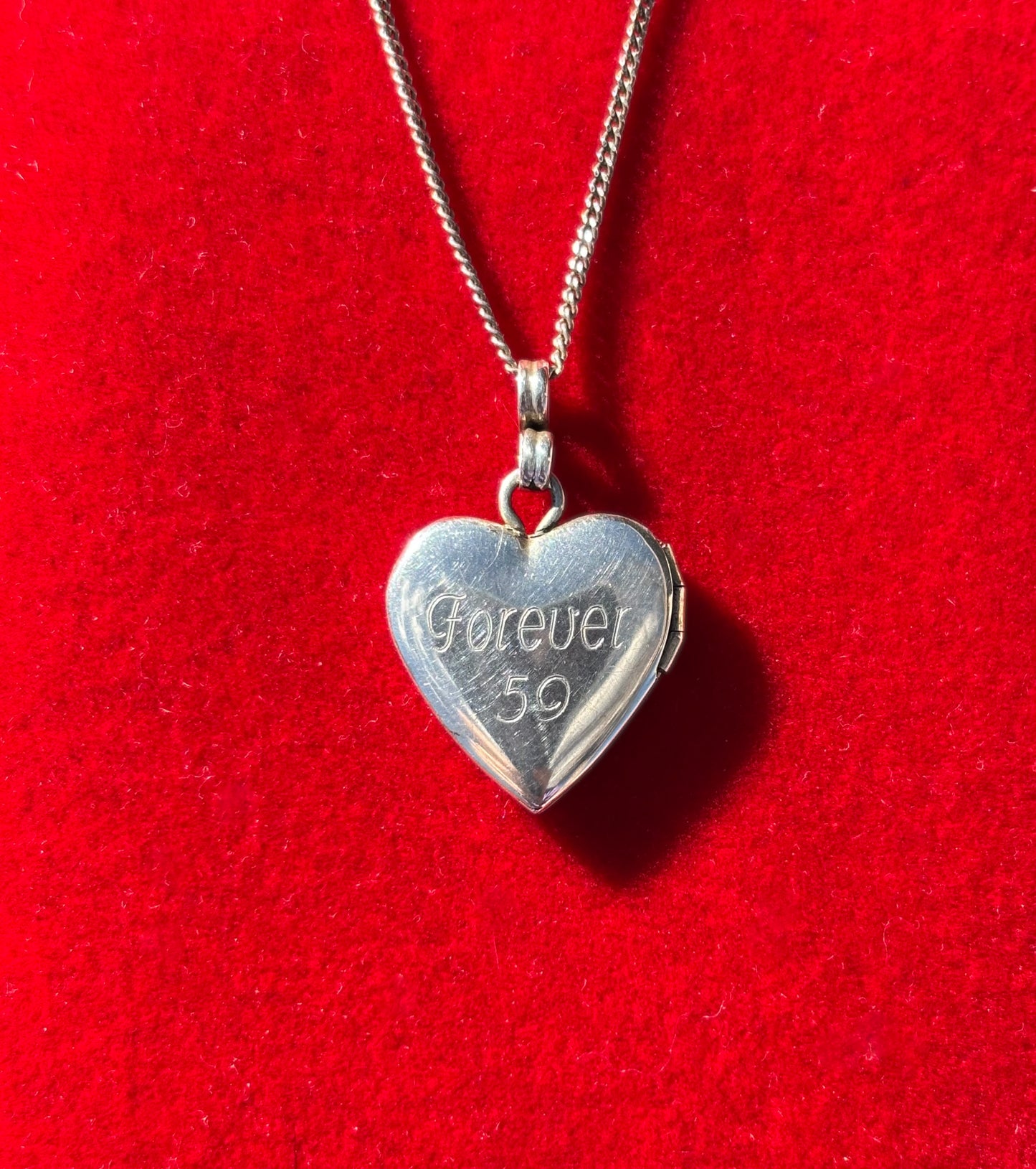 'K Forever' Locket