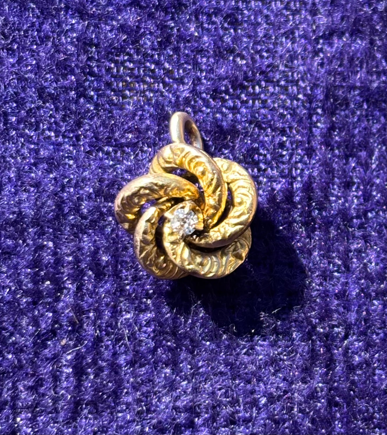 Lovers Knot Charm