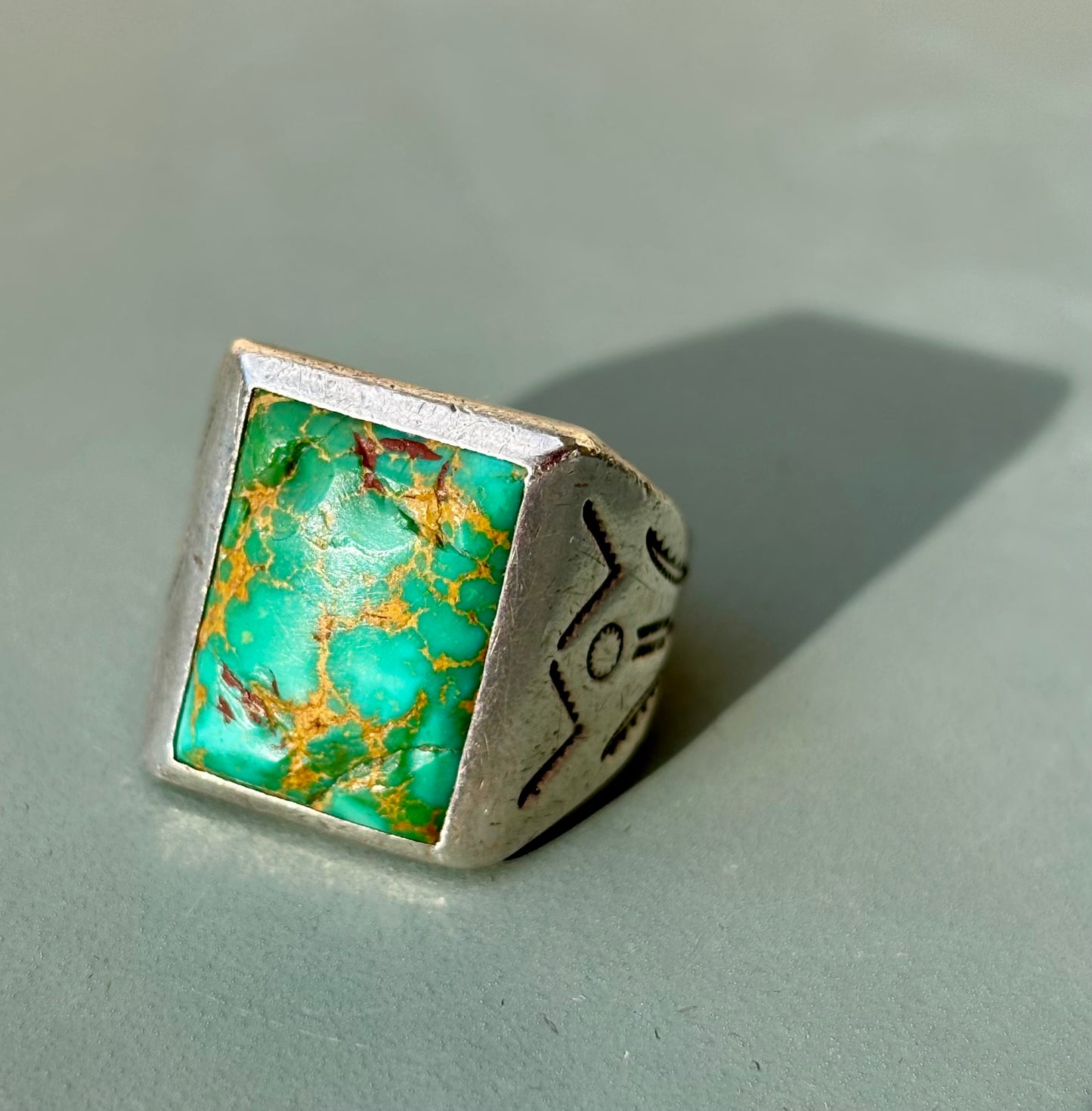 The Turquoise Matrix Ring