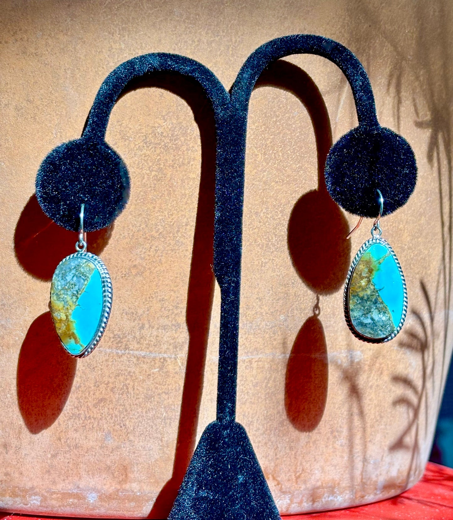 Yin Yang Turquoise Drops