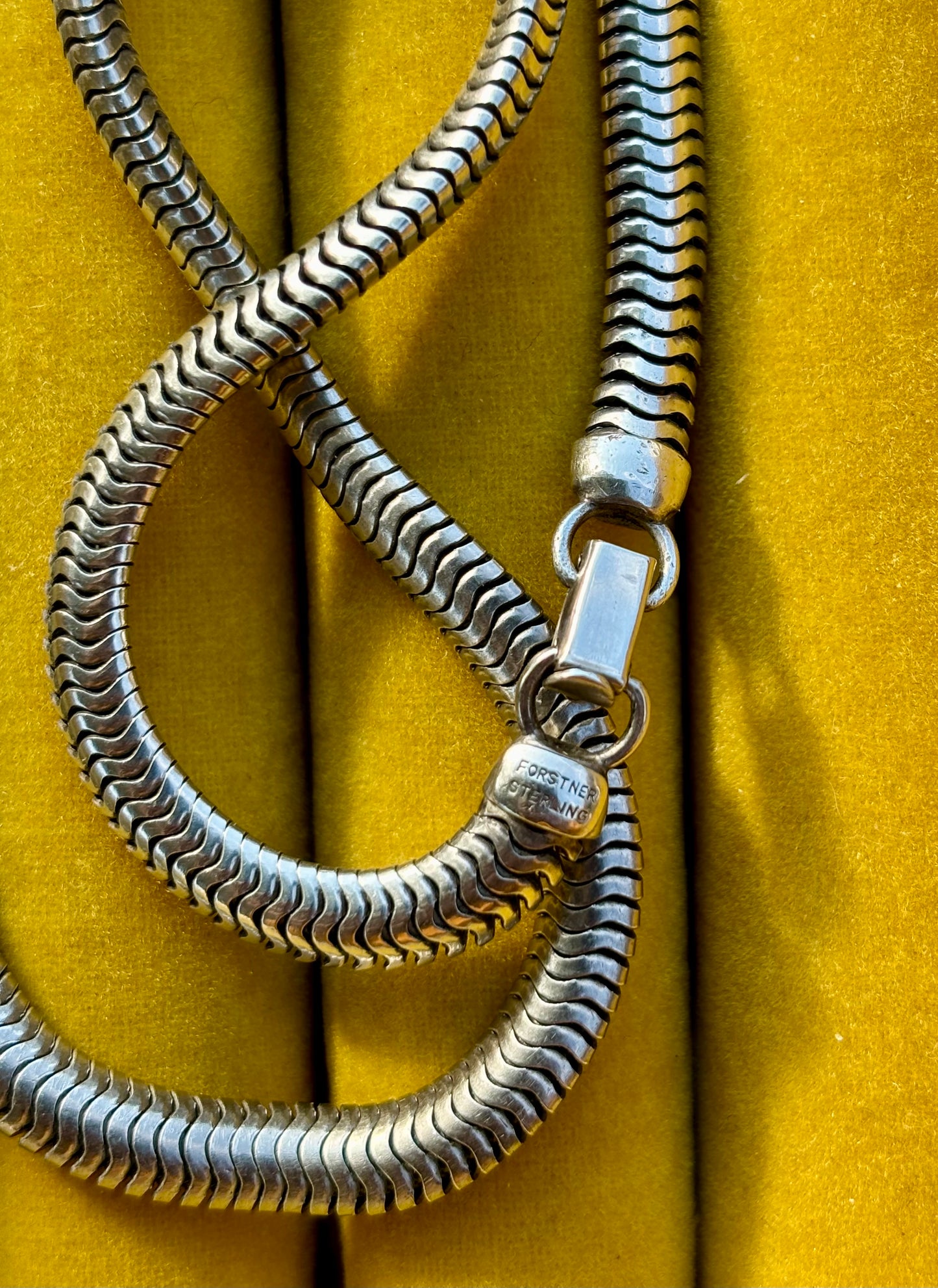 Sterling Snake Chain by Forstner