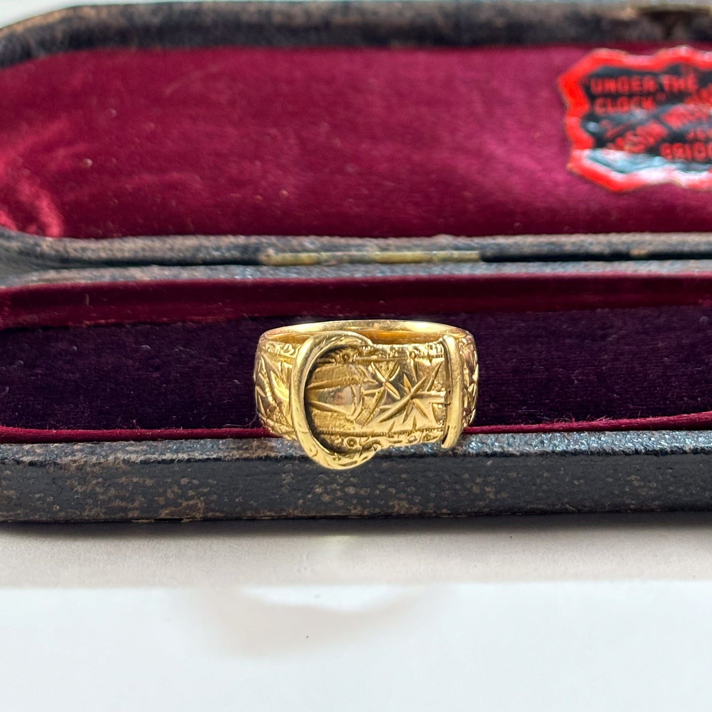 Antique Victorian Buckle Ring