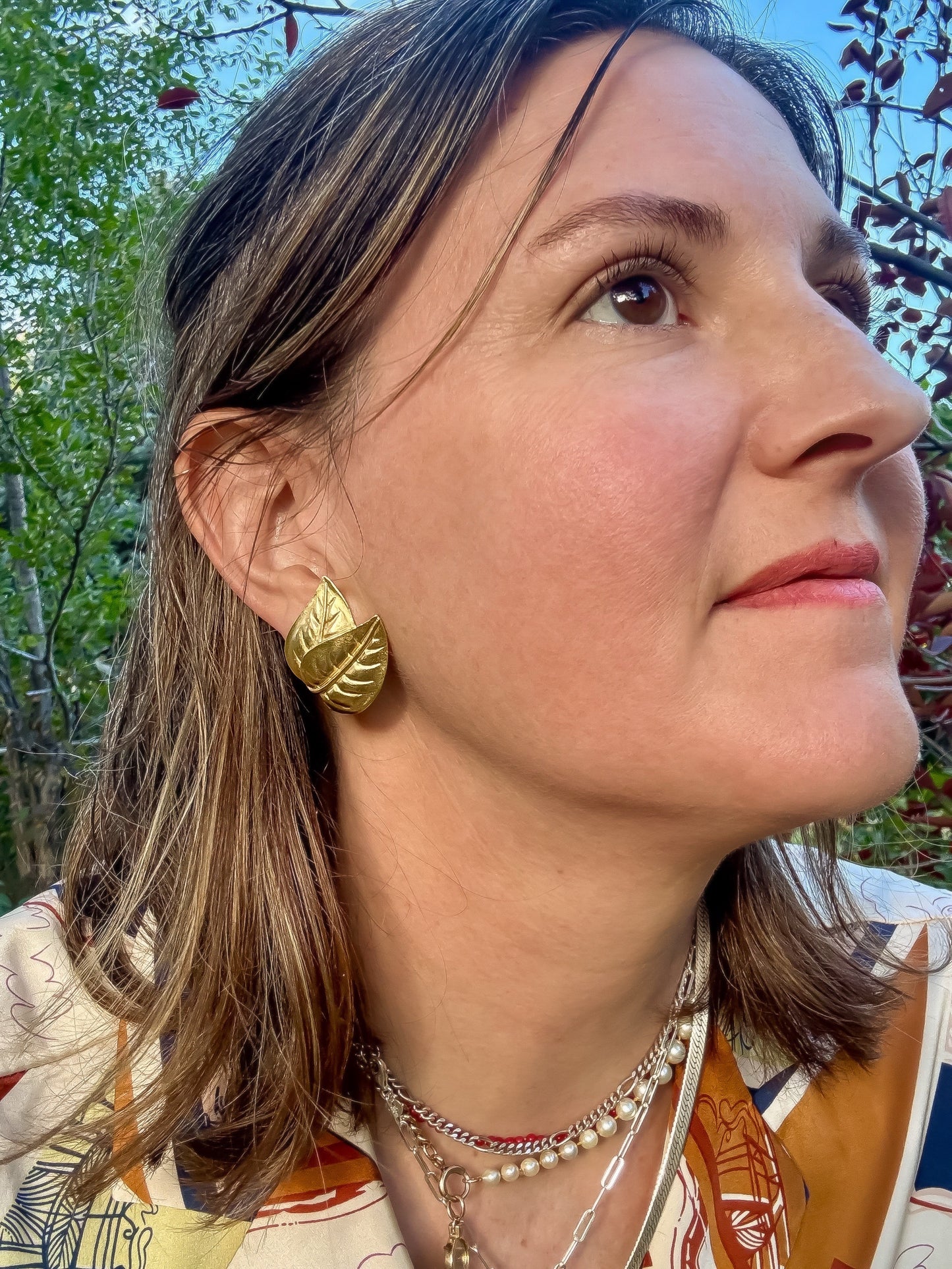 Fall Leaves Earring