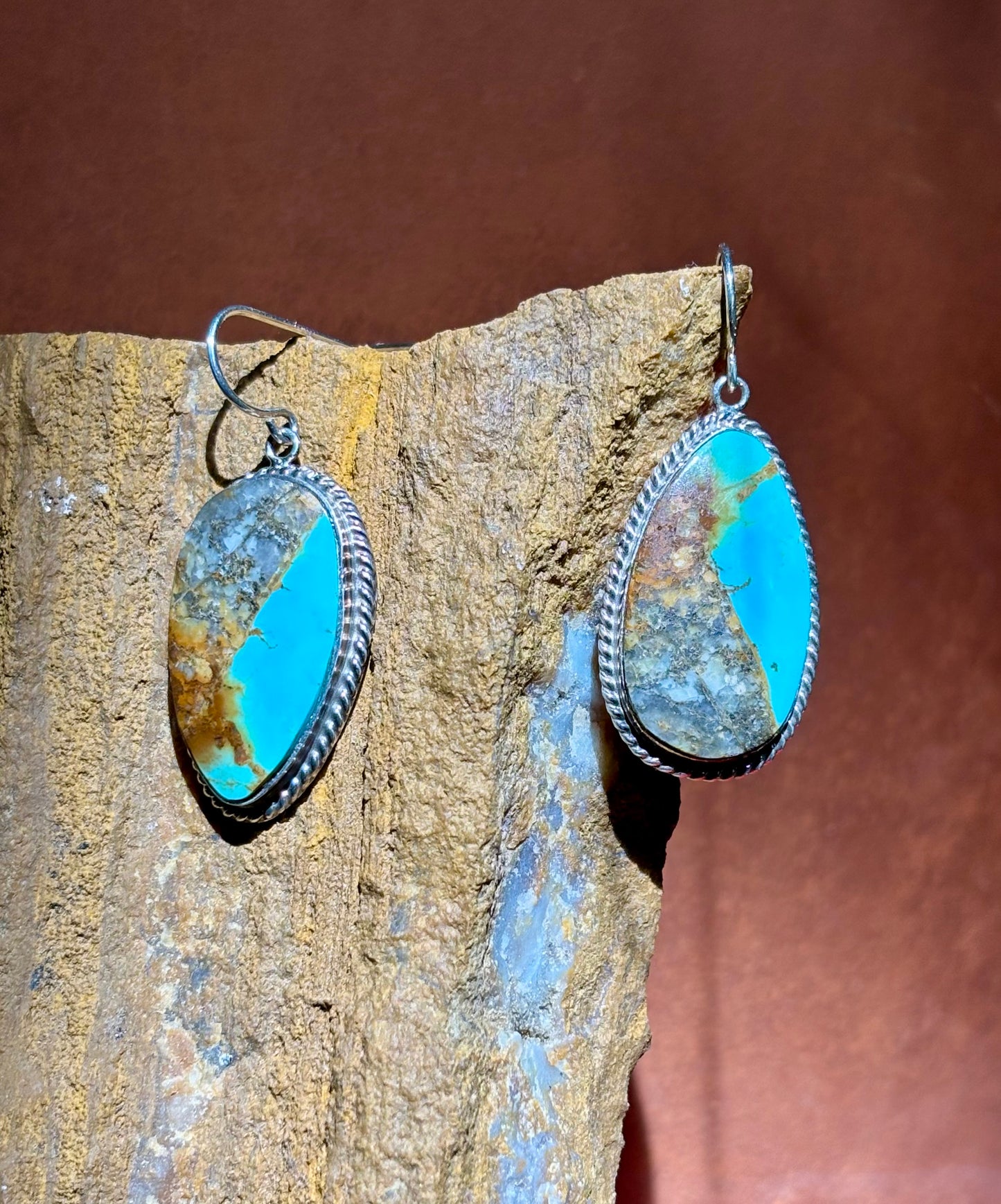Yin Yang Turquoise Drops