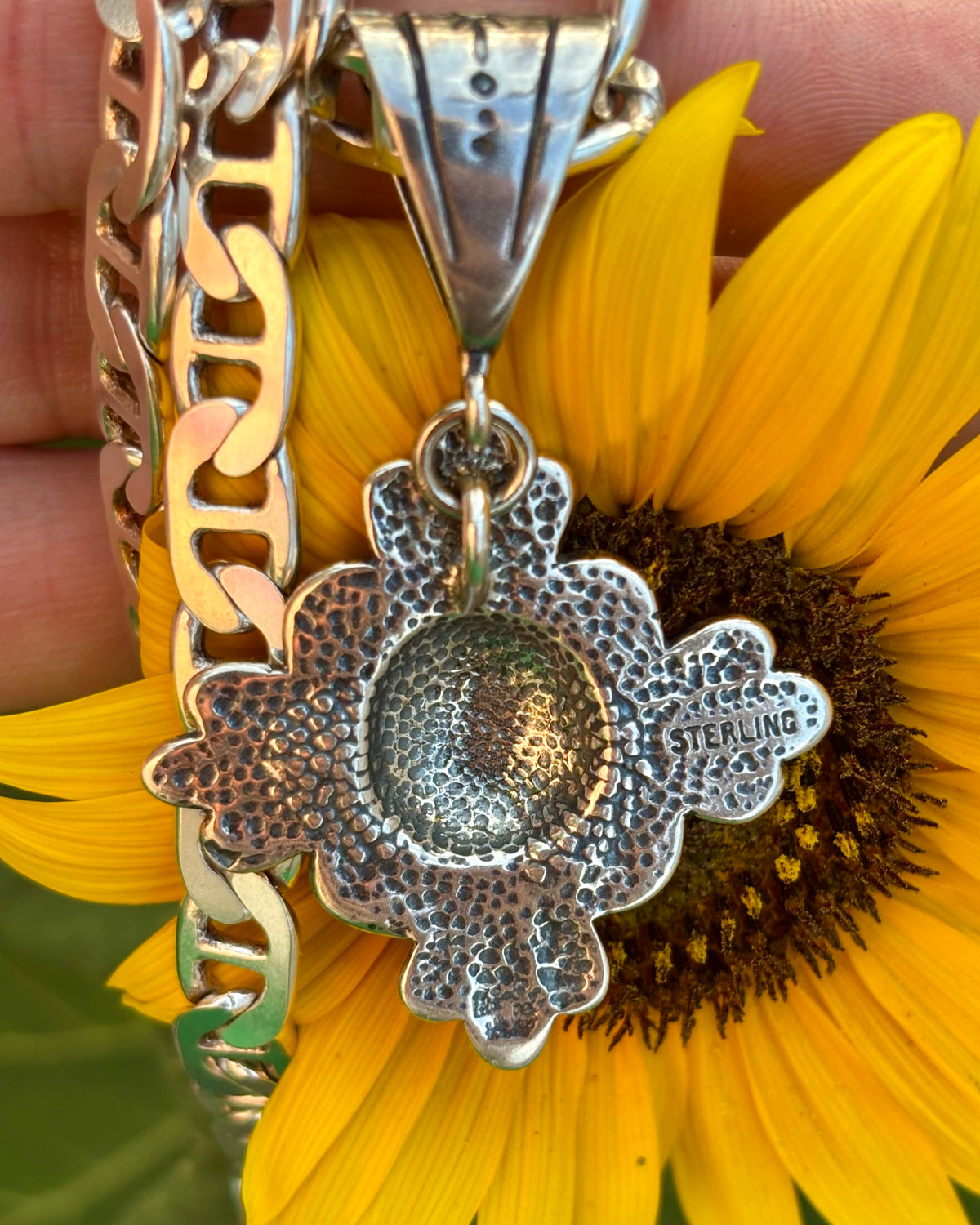 Sunflower Pendant