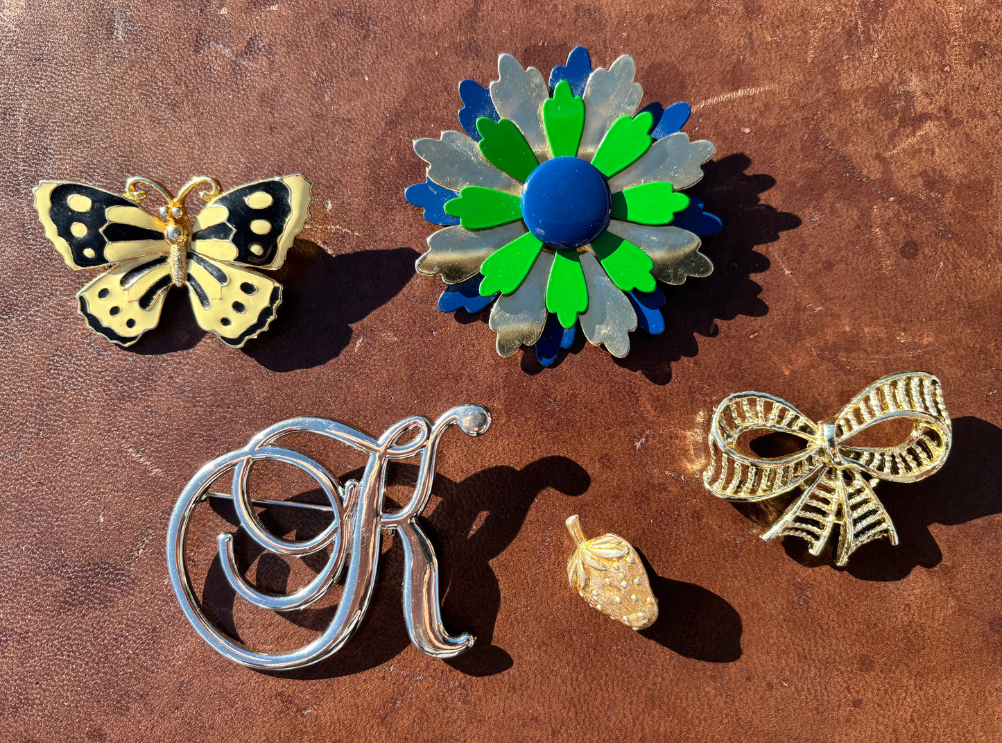 Vintage Butterfly Brooch