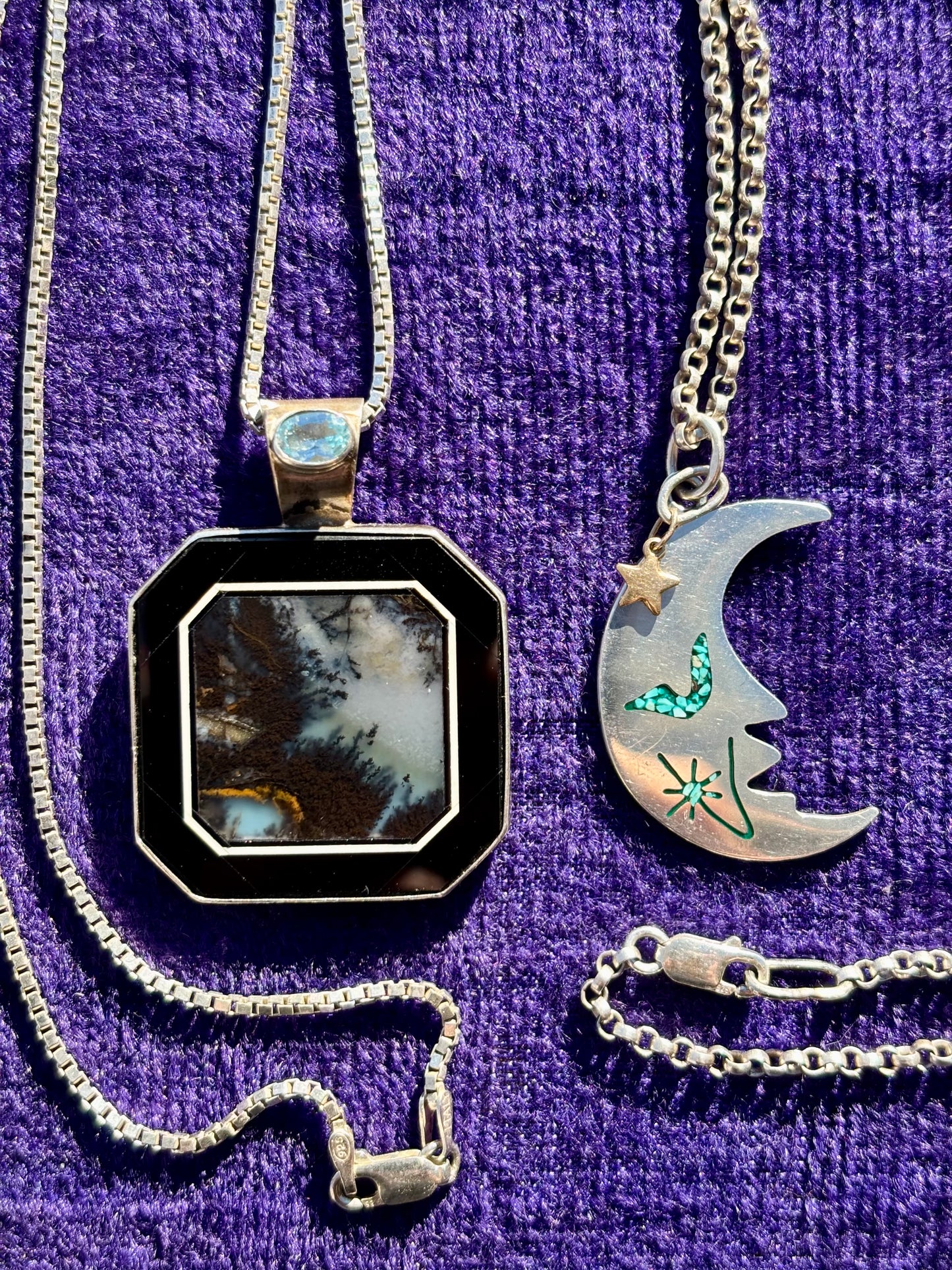 Intarsia Pendant