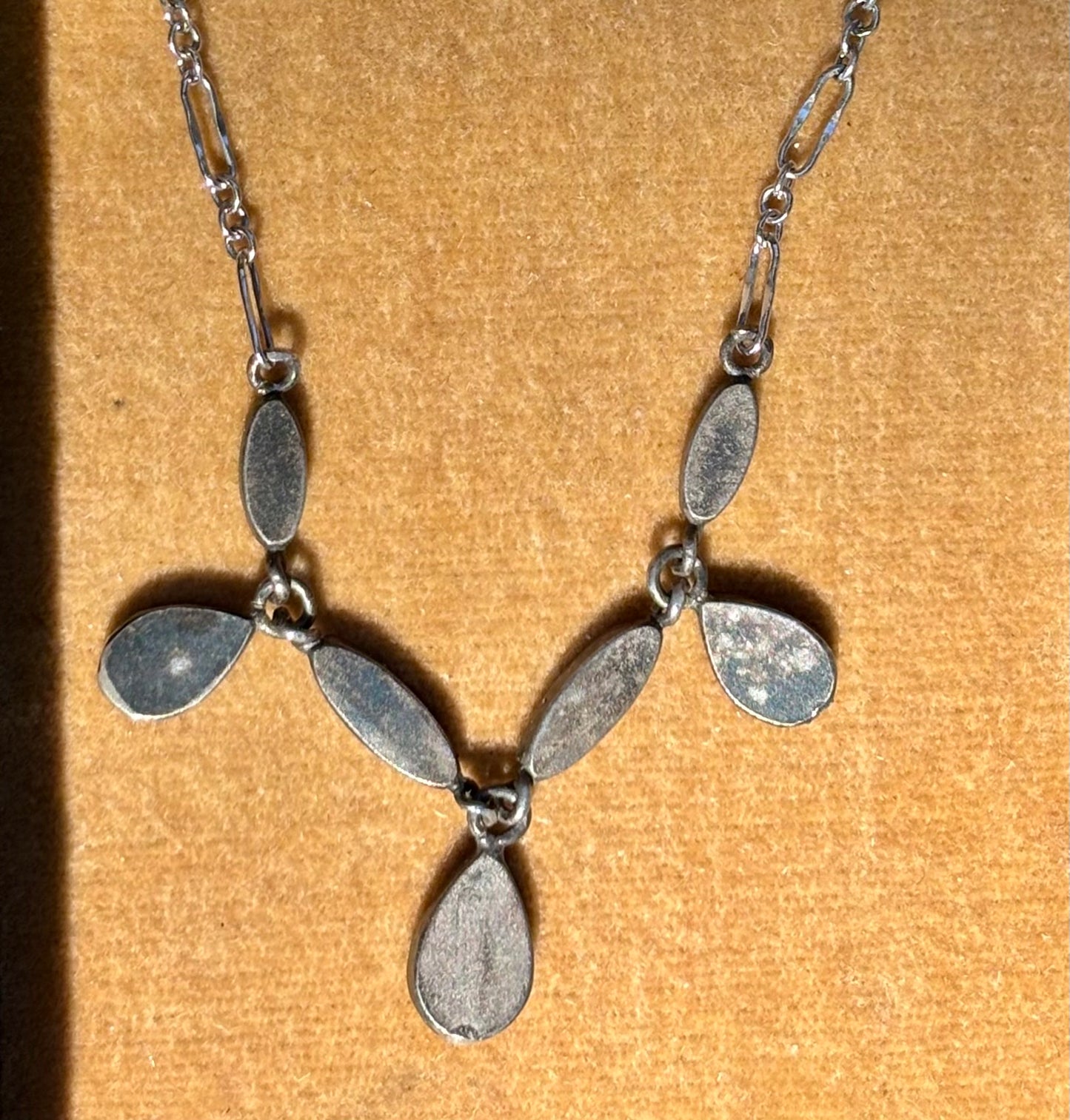 Turquoise Petals Necklace
