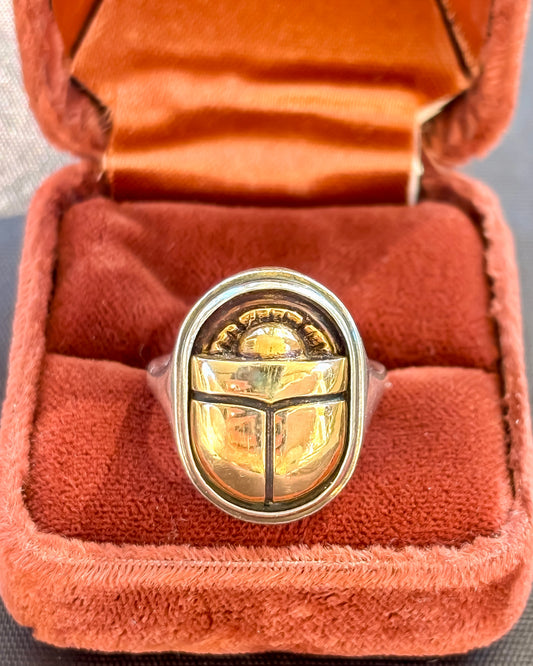 Scarab Ring by P.L.