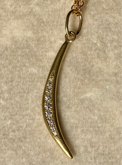 Crescent Moon Charm