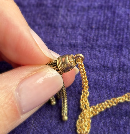 Antique Tassel Necklace
