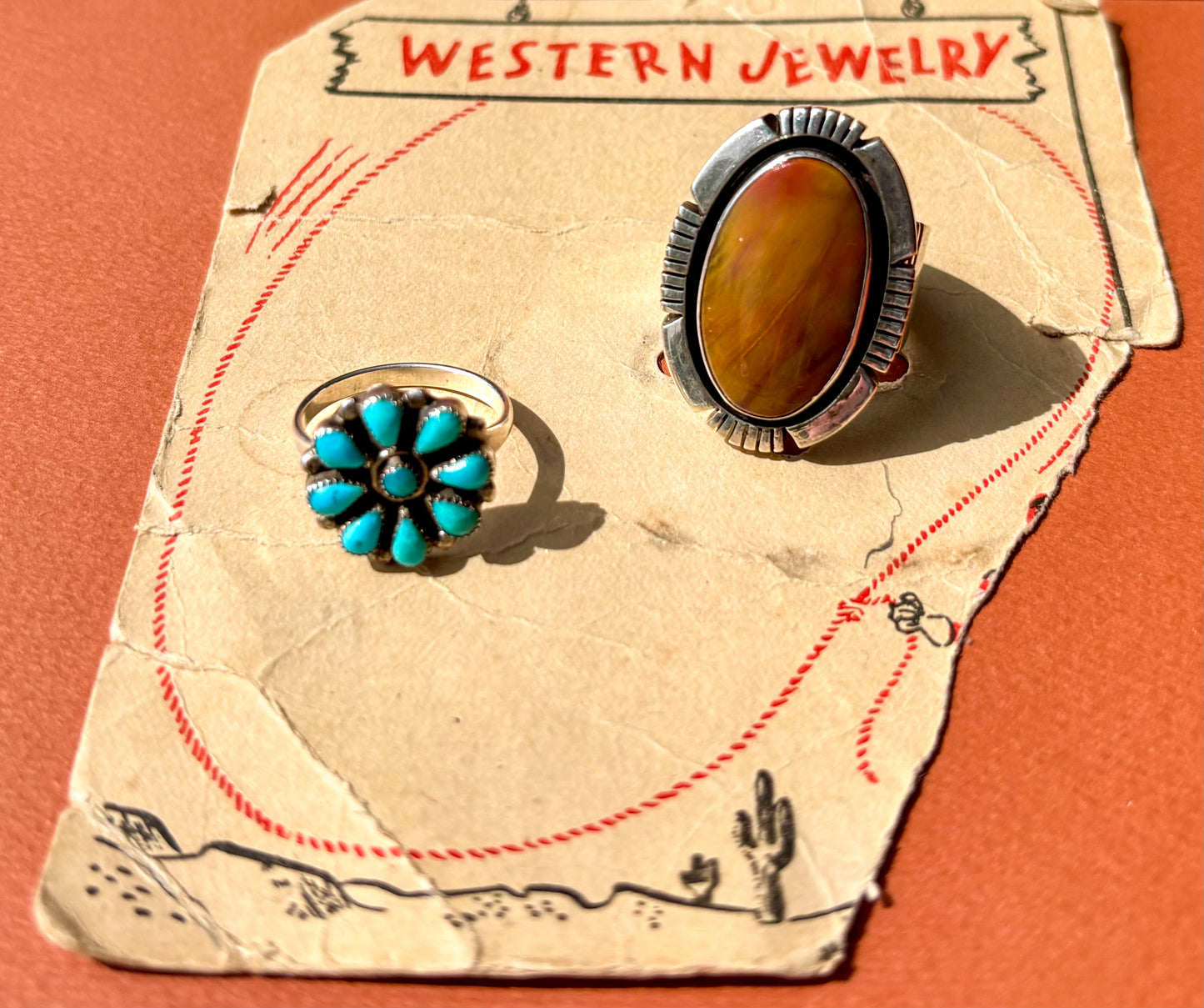 Yellow Jasper Statement Ring