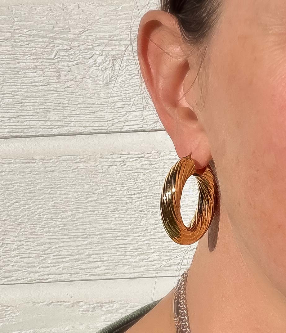 Sunburst Hoops