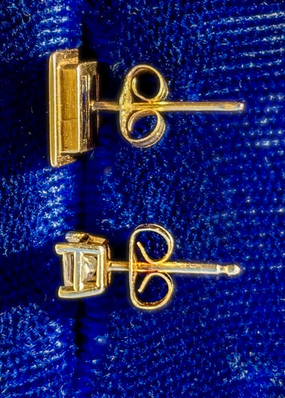 Double Diamond Studs
