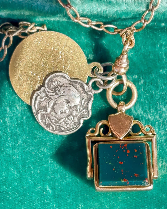 Bloodstone & Carnelian Fob