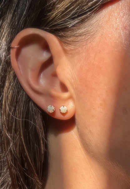 Easy Opal Studs