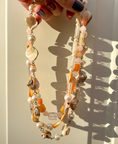 Creamsicle Necklace