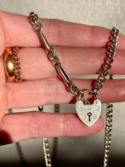 Chain Game Padlock Necklace