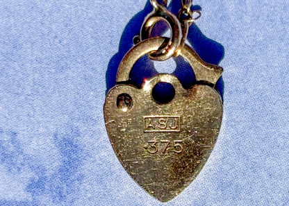 Tiny Padlock Necklace