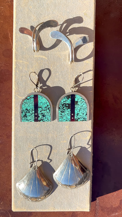 Scalloped Shell Earrings