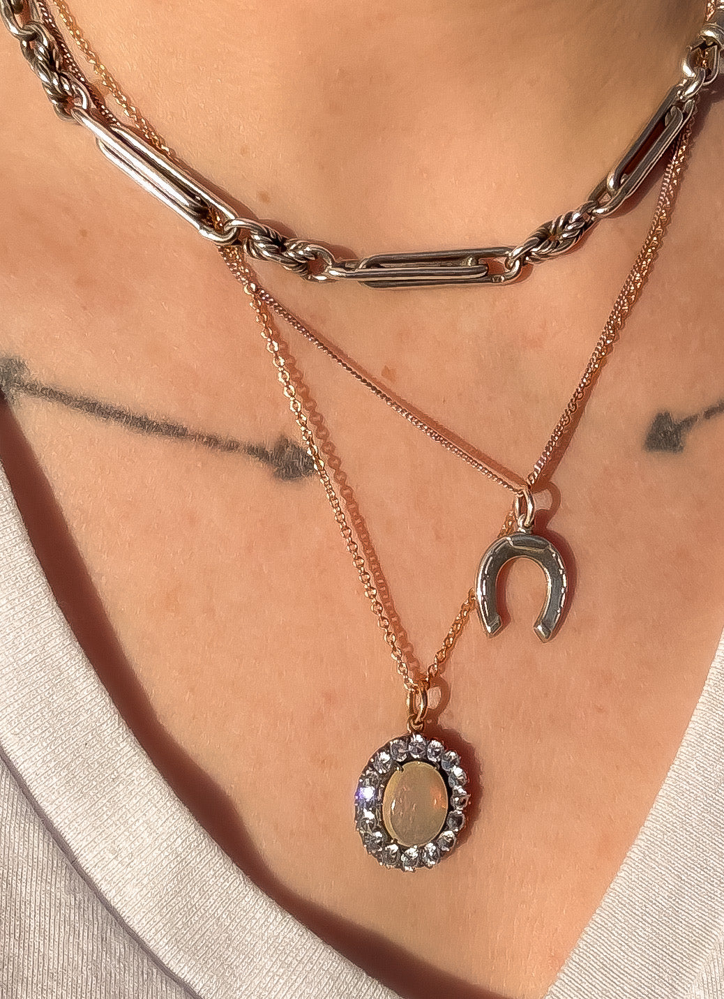 Lucky Horseshoe Necklace