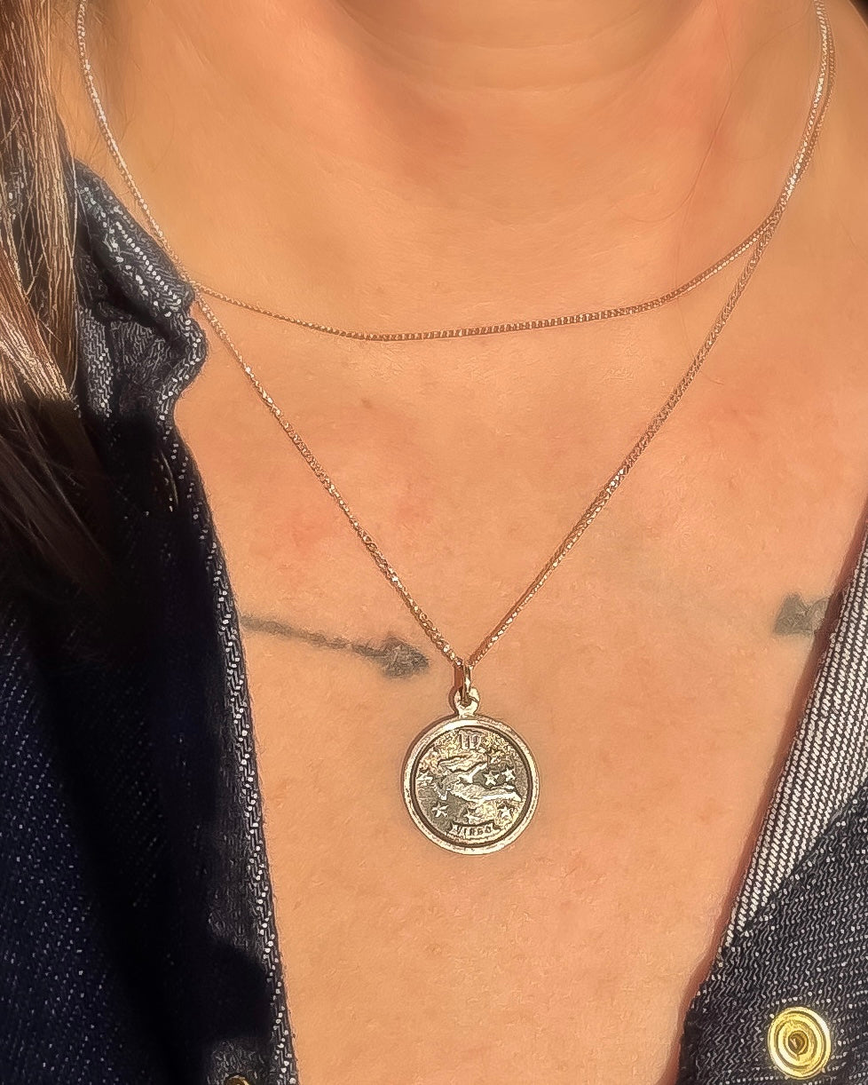 Virgo Charm Necklace