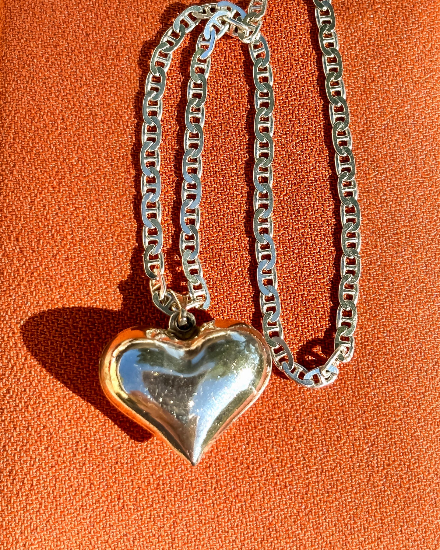 Heart + Anchor Necklace