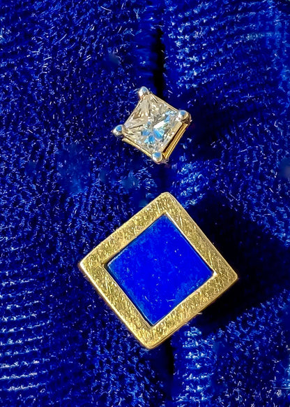 Double Diamond Studs