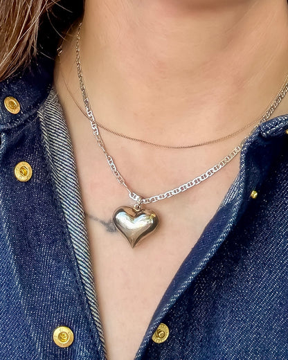 Heart + Anchor Necklace