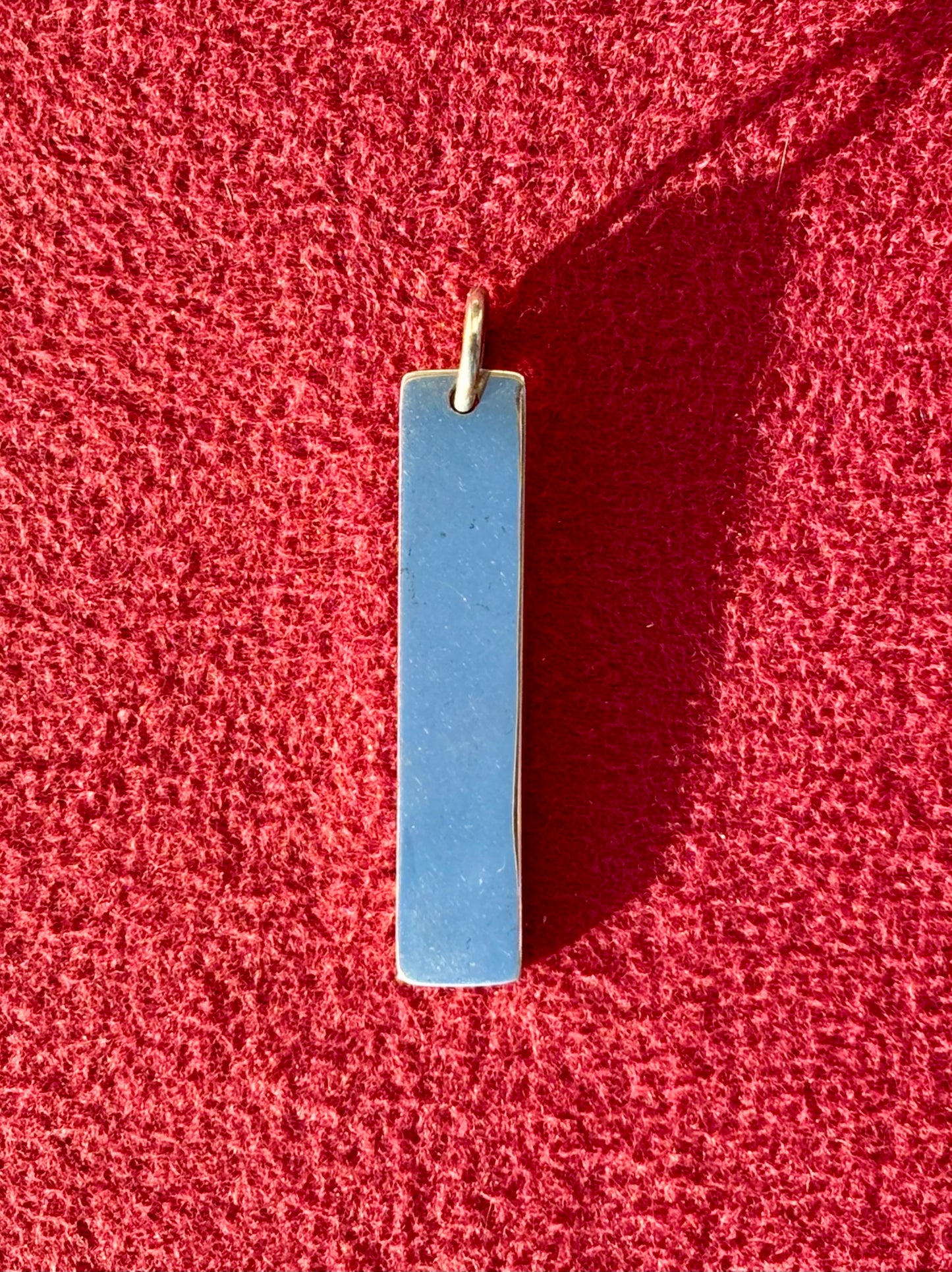 Silver Tab Charm