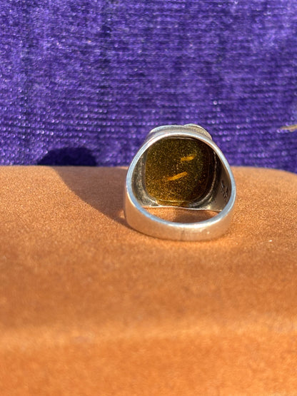 Leafy Signet Ring