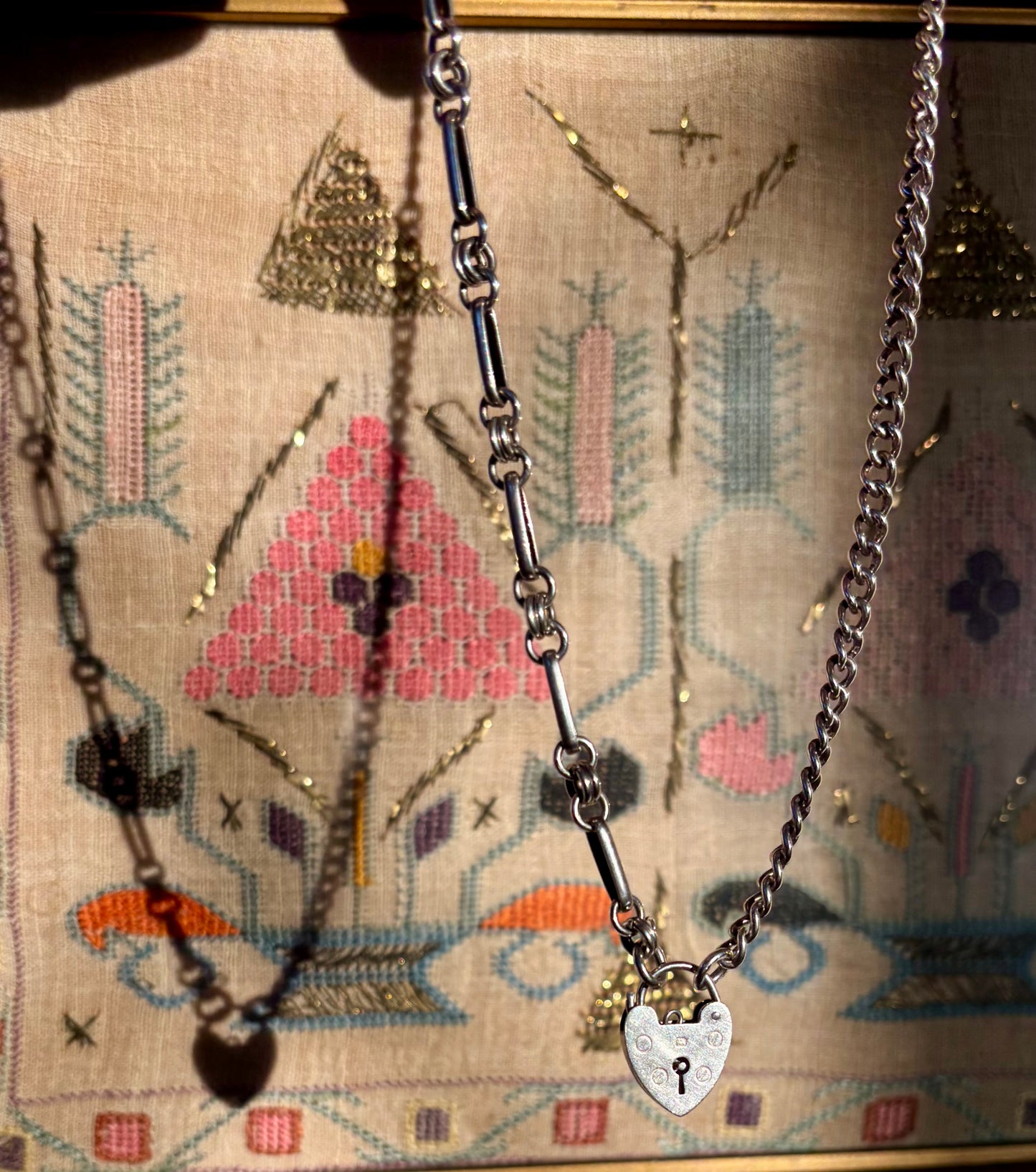 Chain Game Padlock Necklace