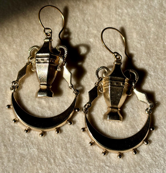 Vintage Vessel Earrings
