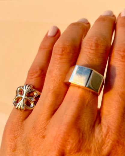 Striking Sand Cast Ring