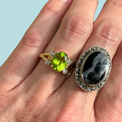 Juicy Fruit Peridot Ring