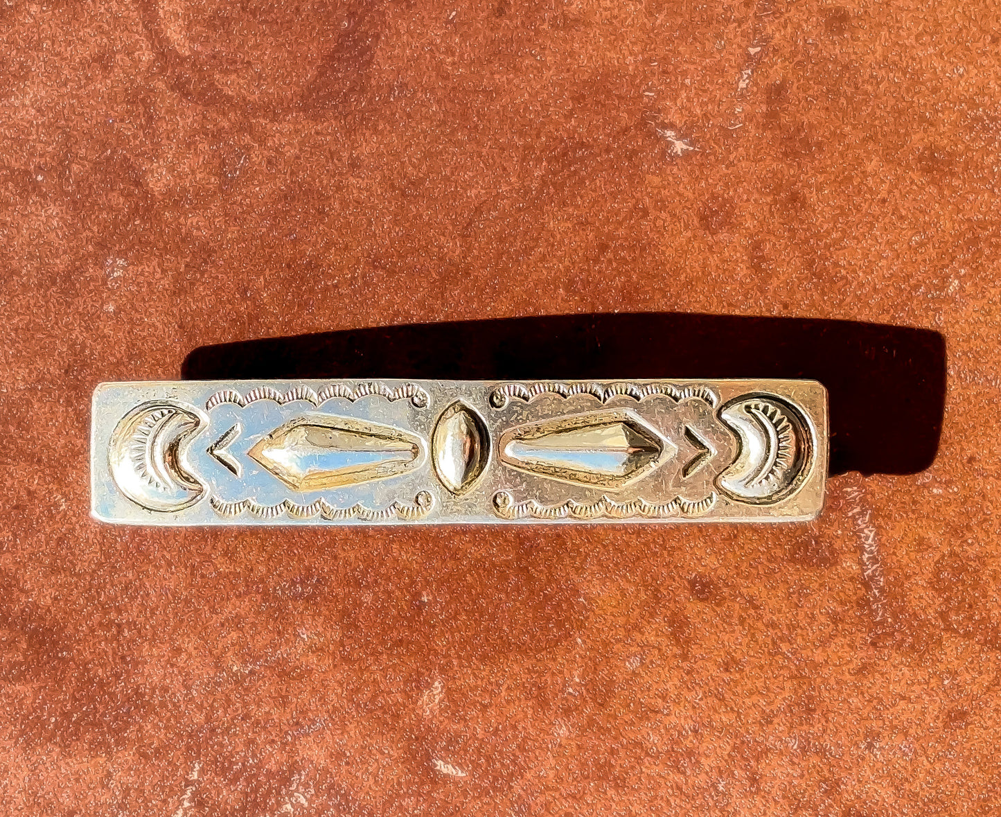 Crescent Moons Barrette