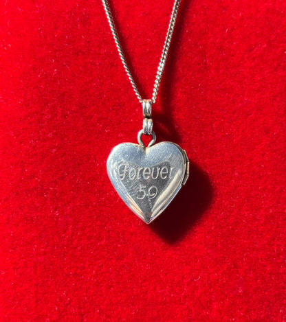 'K Forever' Locket
