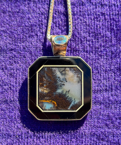 Intarsia Pendant