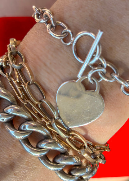 Classic Rolo Chain Bracelet