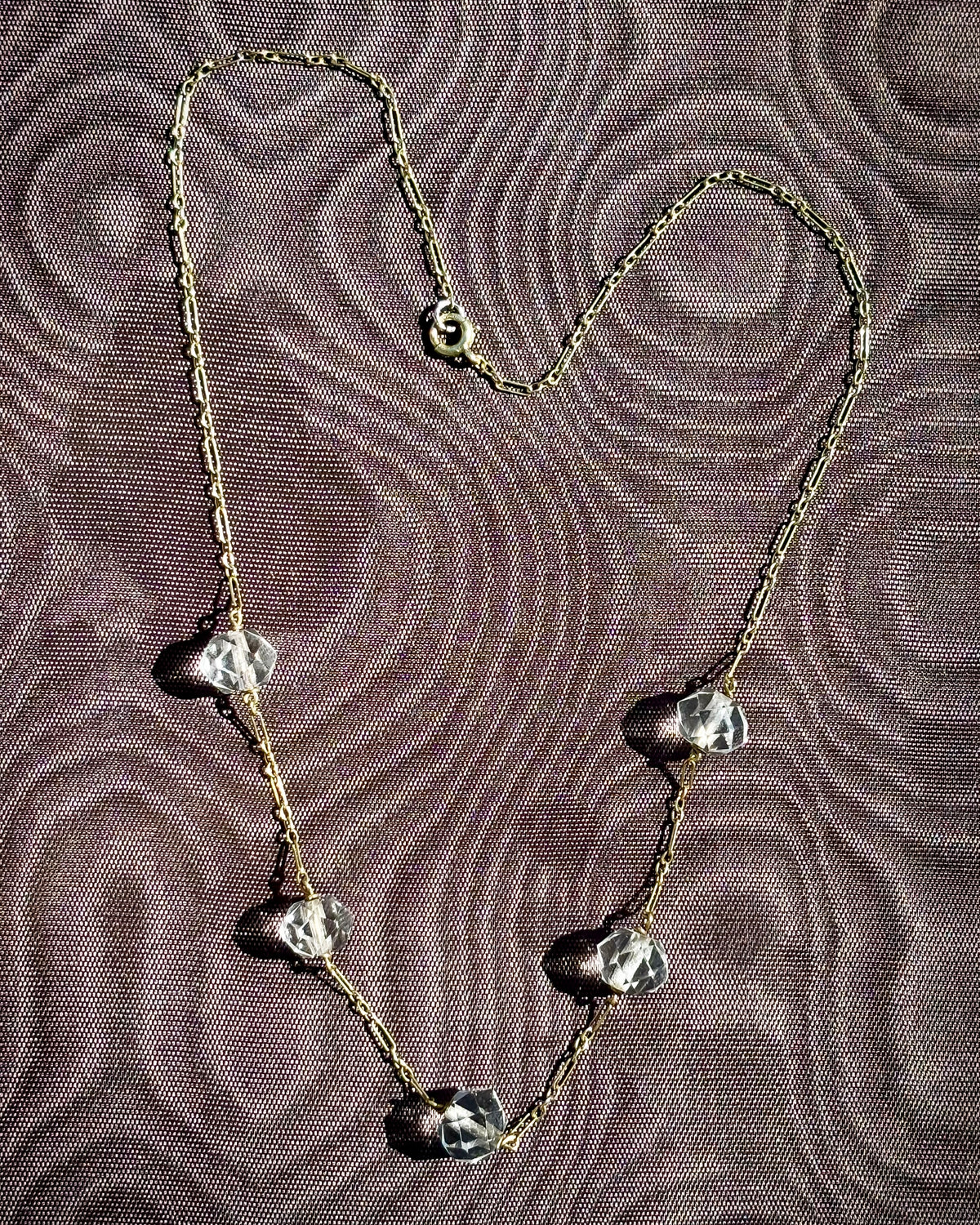 Mystical Rock Crystal Necklace