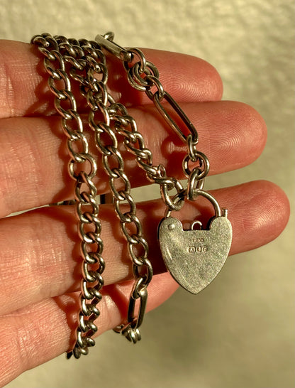 Chain Game Padlock Necklace