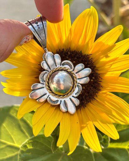 Sunflower Pendant