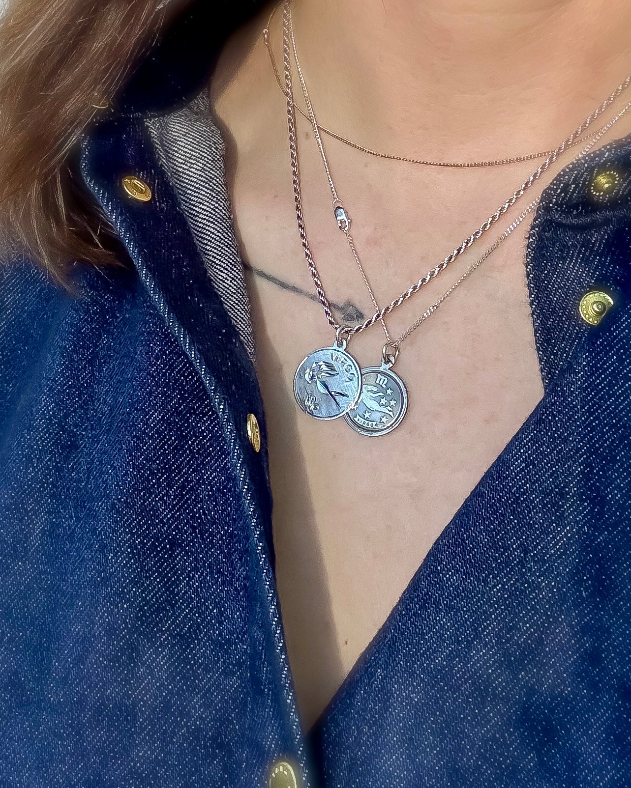 Virgo Charm Necklace