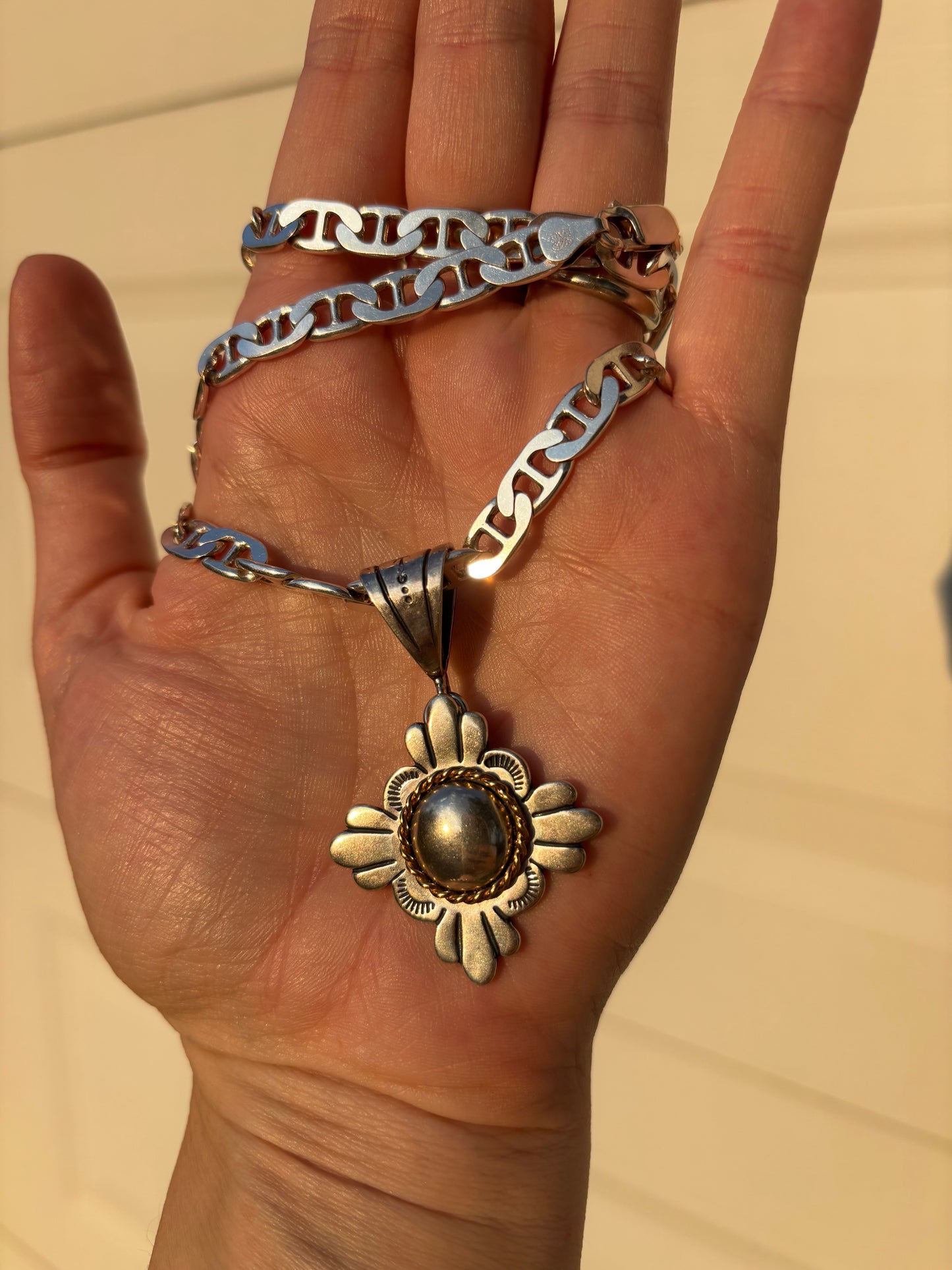 Sunflower Pendant