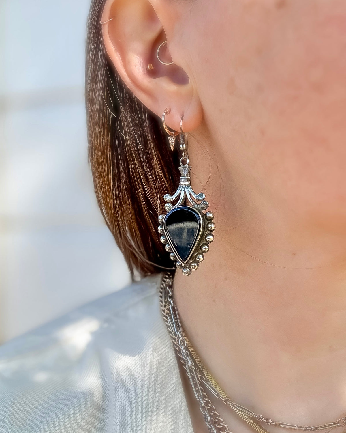 Glossy Onyx Drops