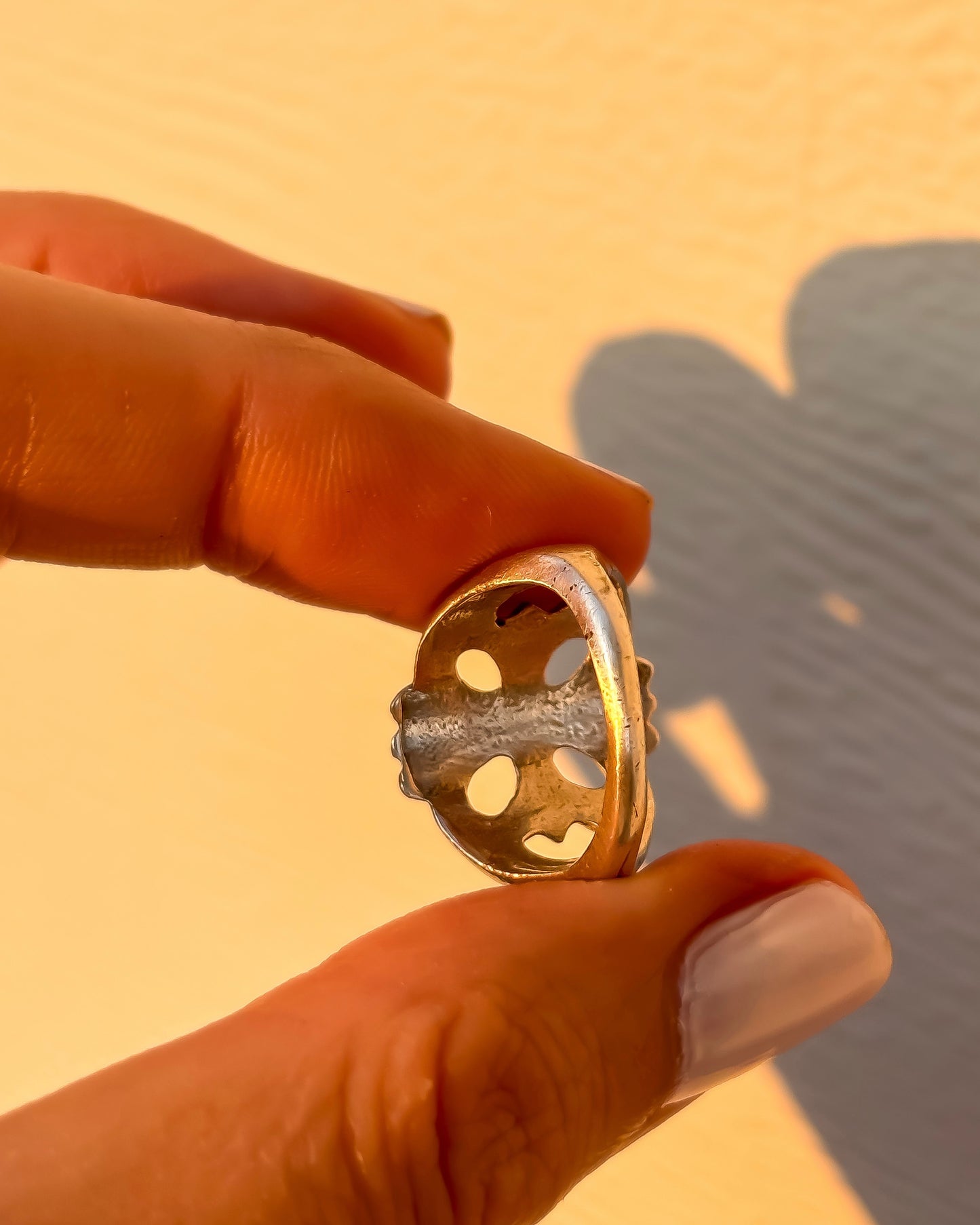Striking Sand Cast Ring
